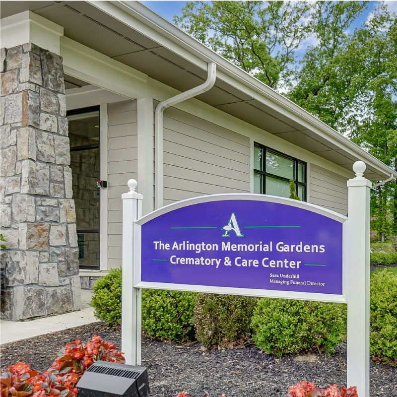 photo of the Crematory & Care Center Sign