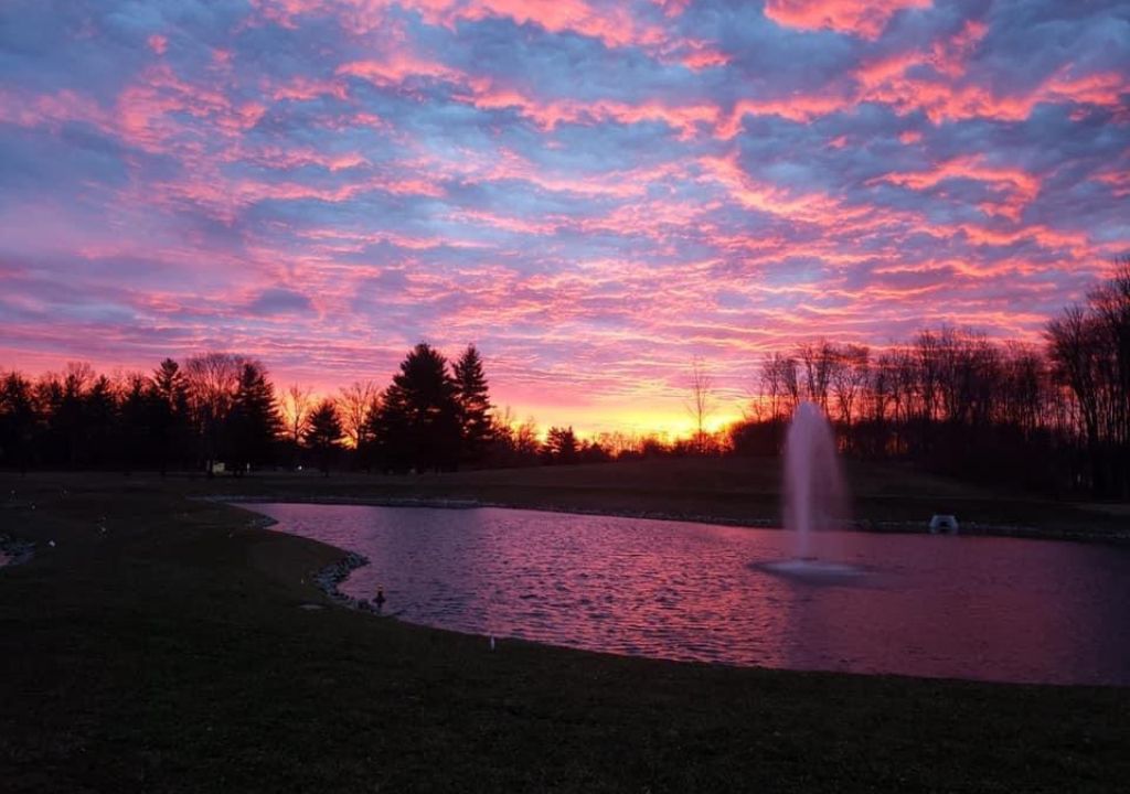 Sunset at Arlington