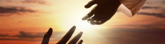 Jesus Reaching Out