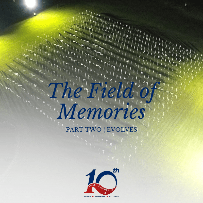 Field of Memories at Night