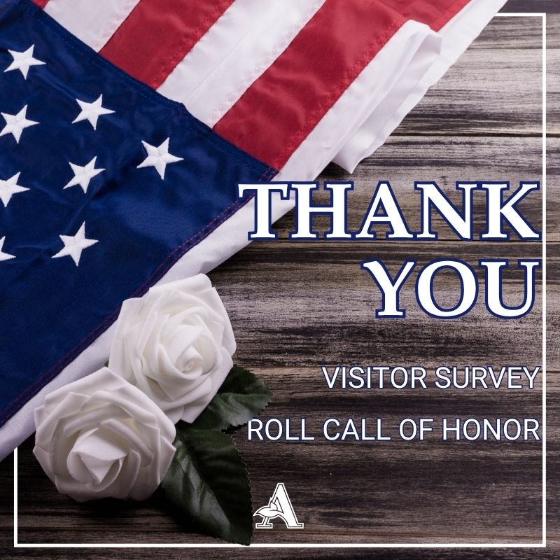 Thank You FOM_Visitor Survey + Roll Call of Honor